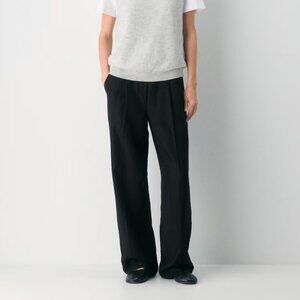 Aritzia The Effortless Pant CruiseLinen - Black